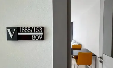For rent 1 bed condo in Mueang Samut Prakan, Samut Prakan