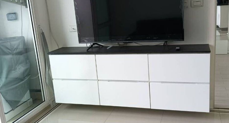 For rent 1 bed condo in Huai Khwang, Bangkok