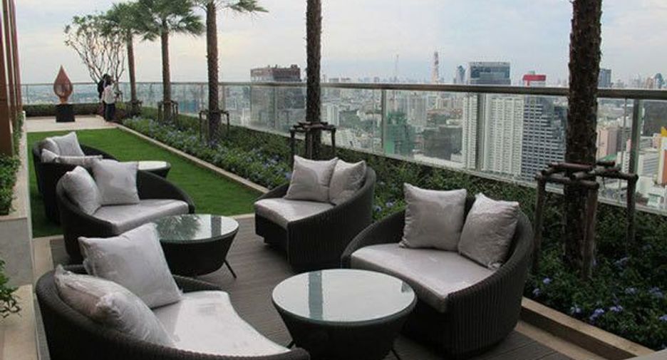 For rent 2 bedrooms condo in Sathon, Bangkok