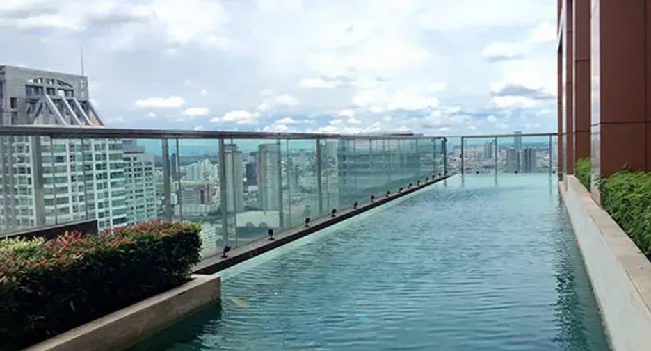 For rent 2 bedrooms condo in Sathon, Bangkok
