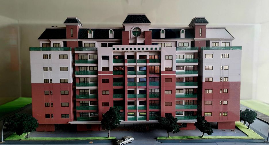 Wohnung zur Miete mit 1 Zimmer in Huai Khwang, Bangkok