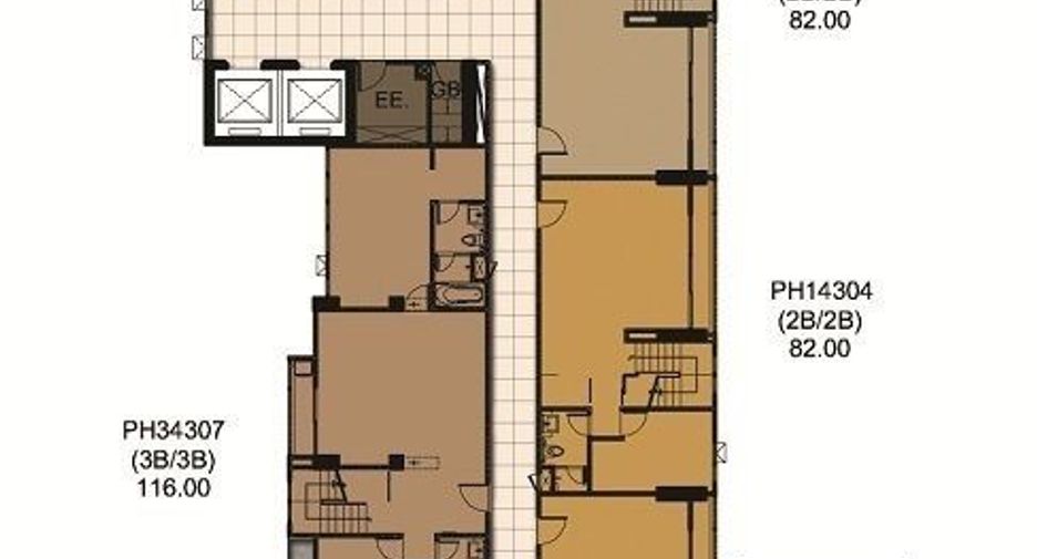 ขาย และ ให้เช่า 3 ห้องนอน คอนโด ใน วัฒนา, กรุงเทพฯ