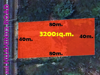 Terreno en venta en Hua Hin, Prachuap Khiri Khan