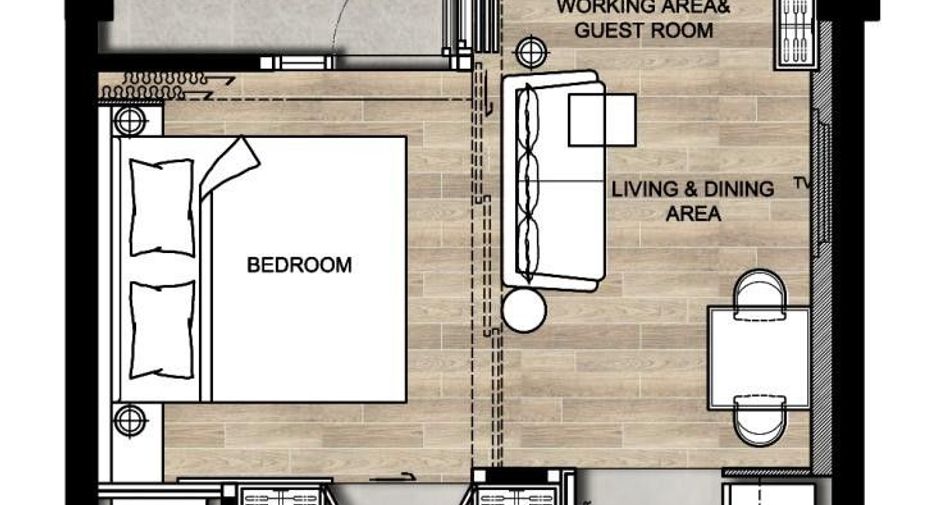 For sale 1 bed condo in Khlong Toei, Bangkok