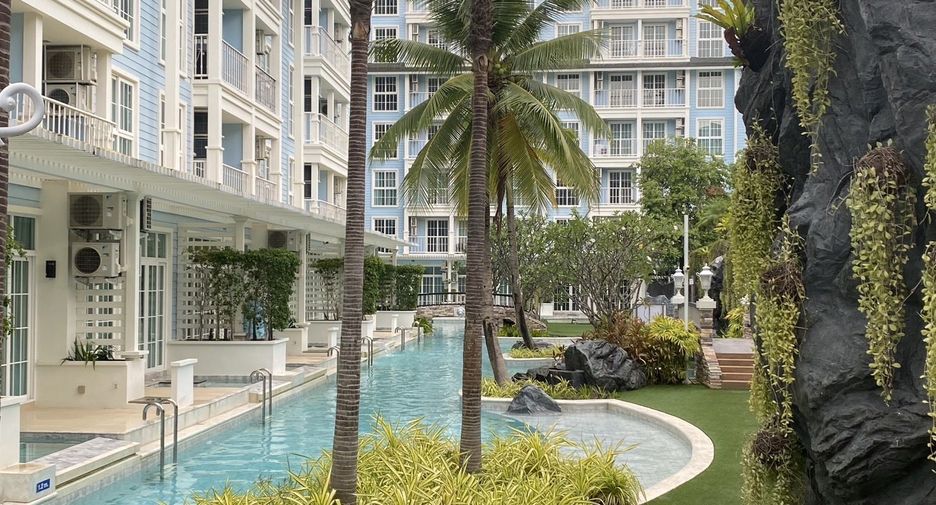 Condo en venta y en alquiler de 1 habitaciones en Sattahip, Chonburi
