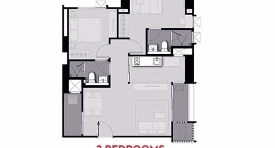 For sale and for rent 2 bedrooms condo in Chatuchak, Bangkok