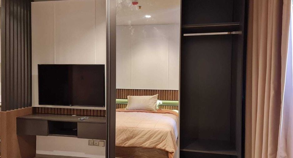 For rent studio condo in Huai Khwang, Bangkok