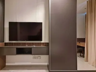 For rent studio condo in Huai Khwang, Bangkok