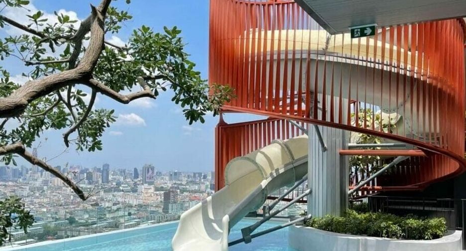 À vendre studio condo à Huai Khwang, Bangkok