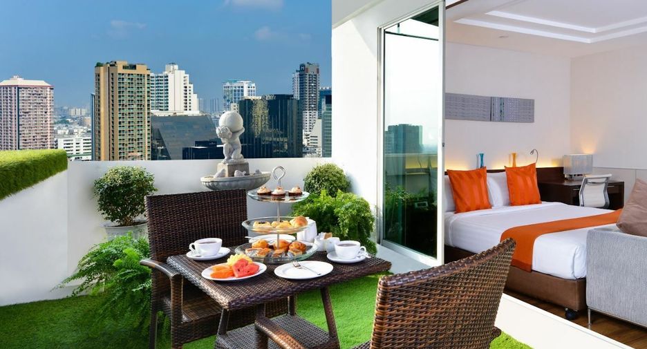 À louer 1 chambre appartement à Pathum Wan, Bangkok