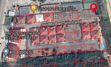 For sale land in Hua Hin, Prachuap Khiri Khan