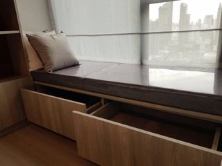 For rent studio condo in Huai Khwang, Bangkok