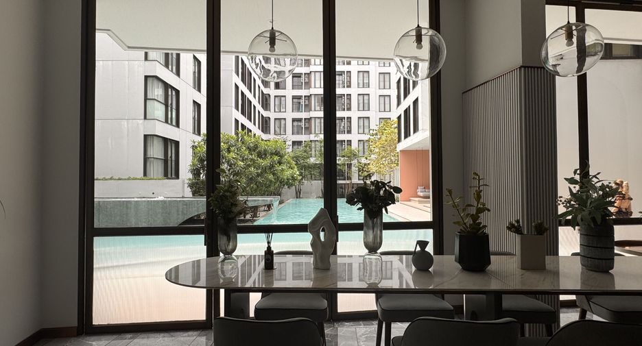 For sale and for rent studio condo in Watthana, Bangkok