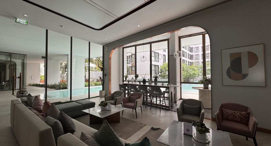 For sale and for rent studio condo in Watthana, Bangkok