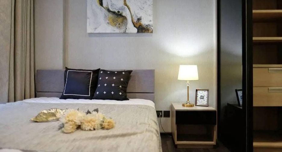 Condo en alquiler de 1 habitaciones en Huai Khwang, Bangkok