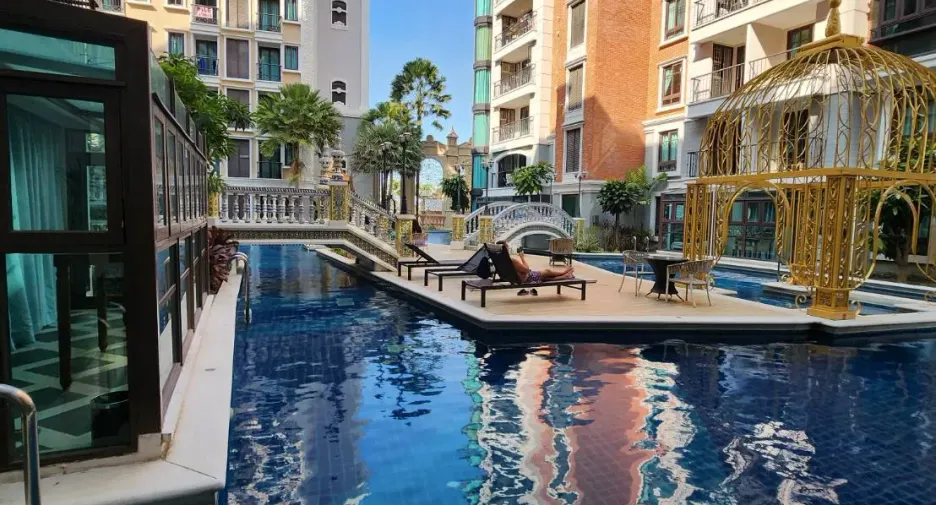 For rent 2 bedrooms condo in Jomtien, Pattaya