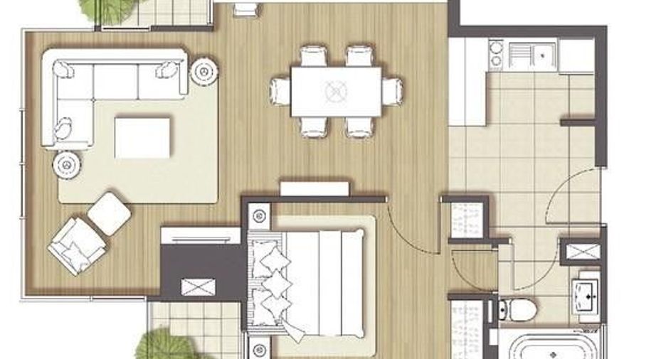 Condo en venta de 1 habitaciones en Sathon, Bangkok