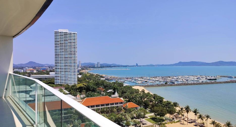 À louer 2 chambres condo à Sattahip, Chonburi