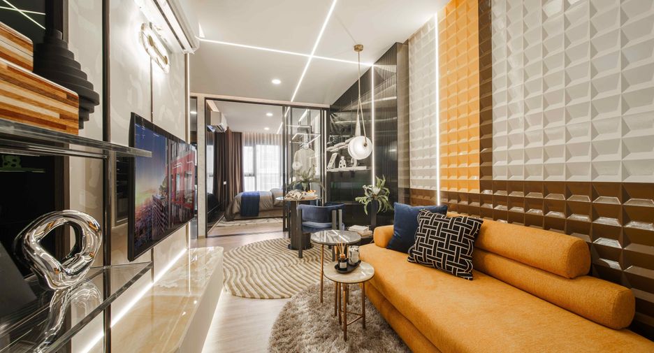 À vendre 1 chambre condo à Din Daeng, Bangkok