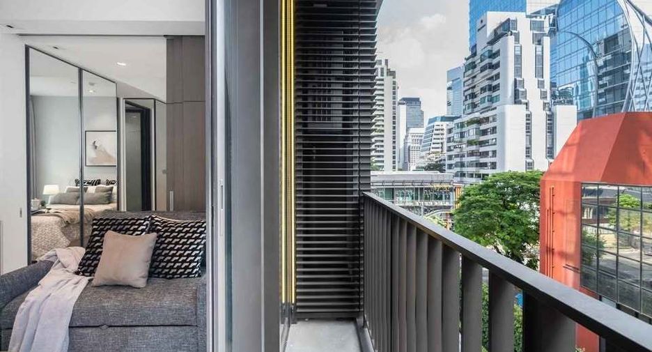 Wohnung zur Miete mit 1 Zimmer in Pathum Wan, Bangkok