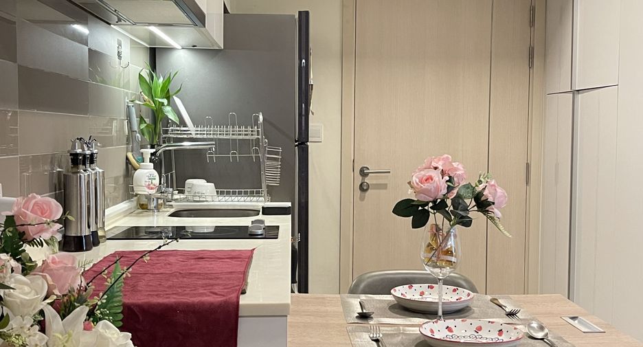 For sale and for rent 1 bed condo in Huai Khwang, Bangkok