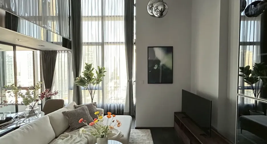 For rent 1 bed condo in Ratchathewi, Bangkok