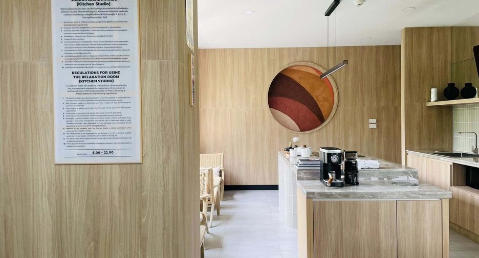 For rent studio condo in Watthana, Bangkok