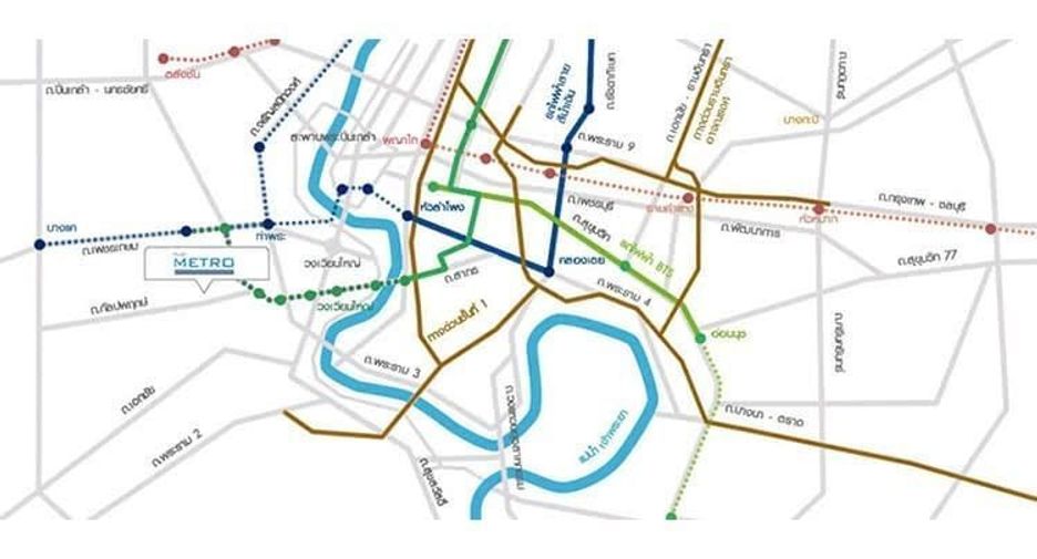 Reihenhaus zum Kauf und zur Miete mit 3 Zimmer in Phasi Charoen, Bangkok