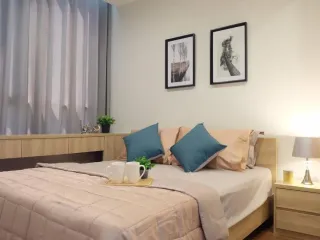 For rent 1 bed condo in Huai Khwang, Bangkok