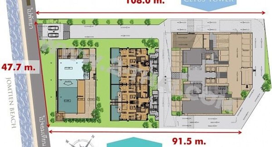 Продажа 1 кровать кондо в Банг Ламунг, Чонбури