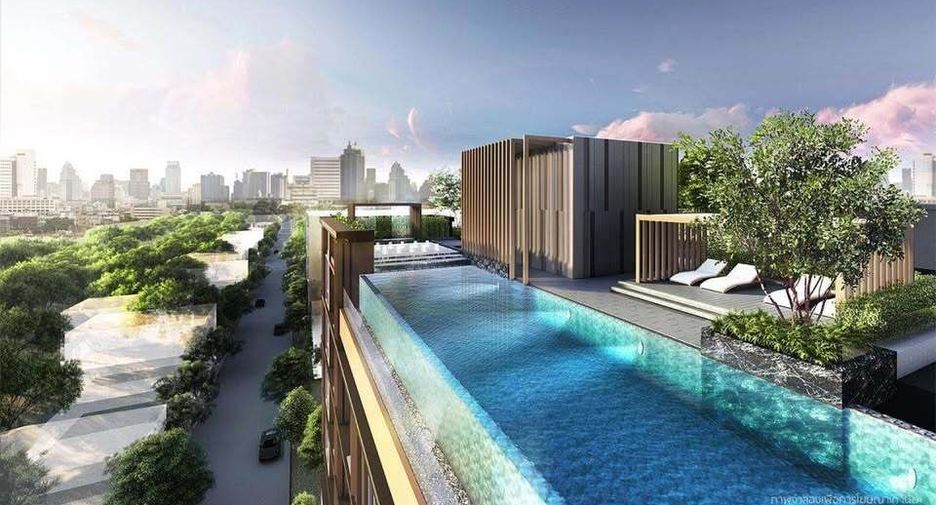 For sale and for rent 1 bed condo in Huai Khwang, Bangkok