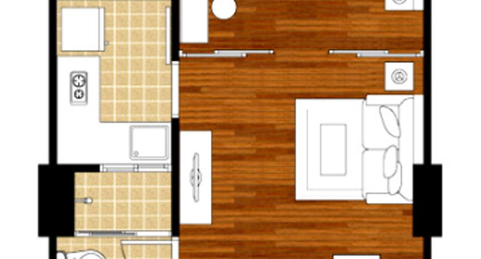 For sale 1 bed condo in Bang Phlat, Bangkok