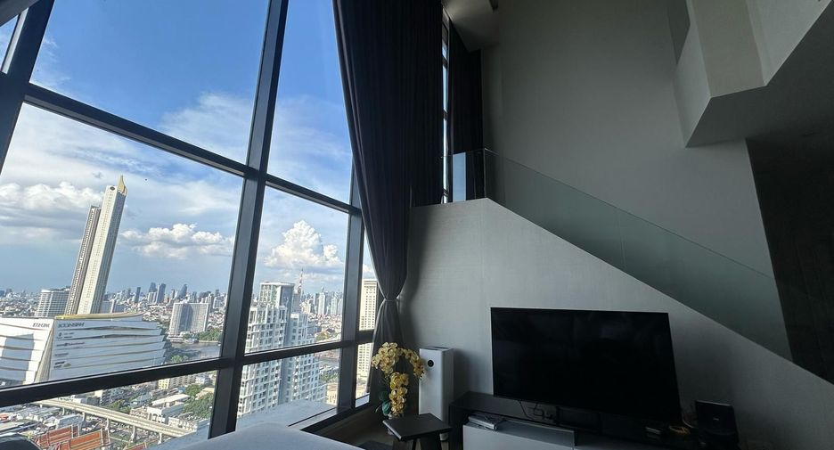 Wohnung zur Miete mit 3 Zimmer in Khlong San, Bangkok