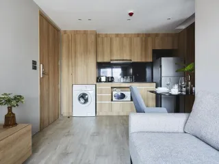 Аренда 1 кровать кондо в Щаттхана, Бангкок