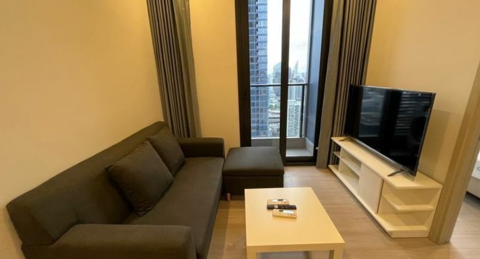 For rent 1 bed condo in Huai Khwang, Bangkok