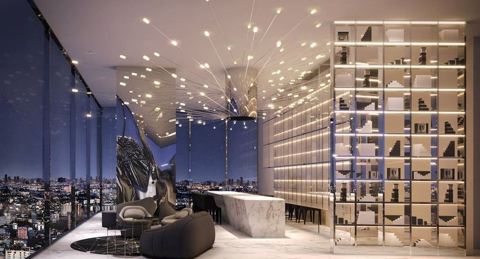 Condo en venta de 2 habitaciones en Huai Khwang, Bangkok