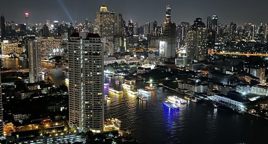 For rent 2 bedrooms condo in Khlong San, Bangkok
