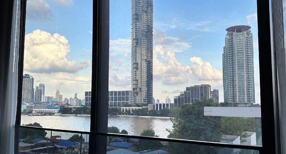 For rent 2 bedrooms condo in Khlong San, Bangkok