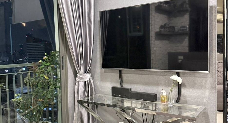 For sale and for rent 1 bed condo in Huai Khwang, Bangkok