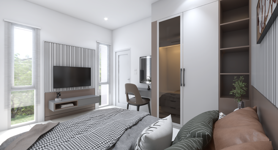 For rent 2 bedrooms townhouse in Thalang, Phuket