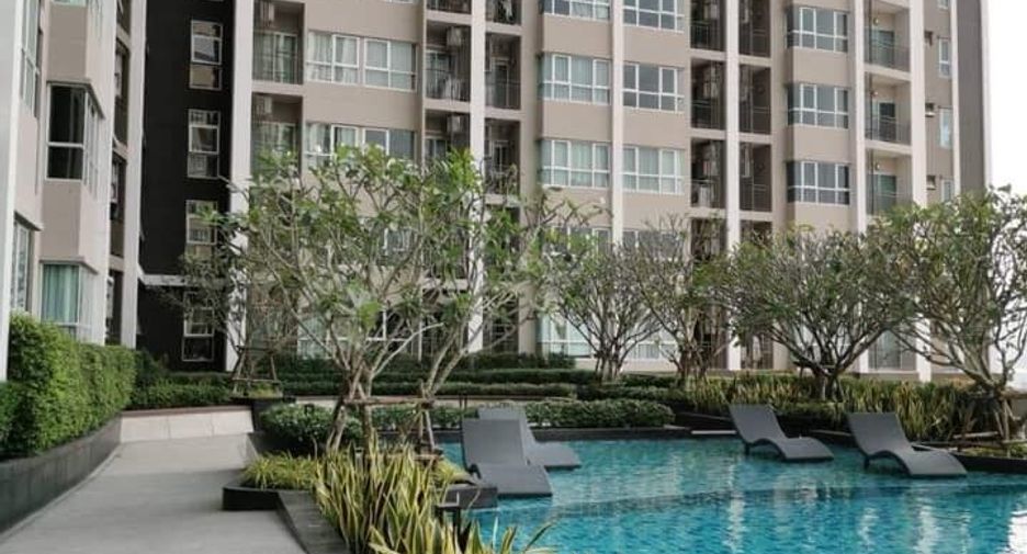 For rent 1 bed condo in Huai Khwang, Bangkok