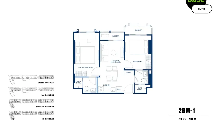Condo en venta de 2 habitaciones en Mueang Phuket, Phuket