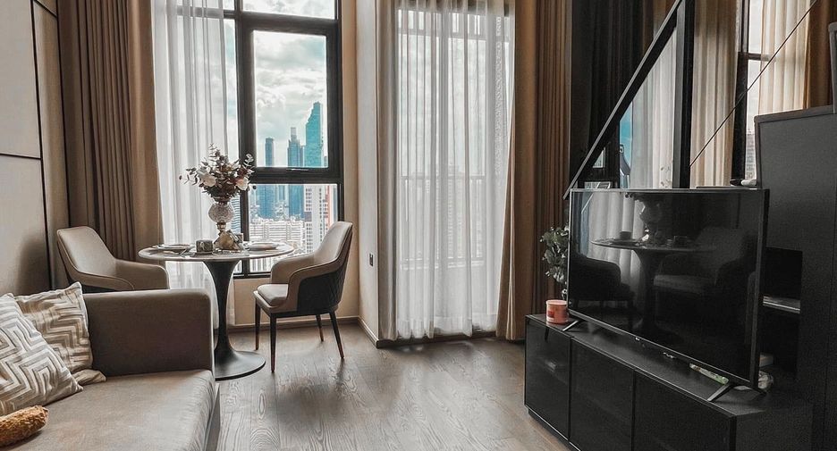 Condo en alquiler de 1 habitaciones en Bang Rak, Bangkok