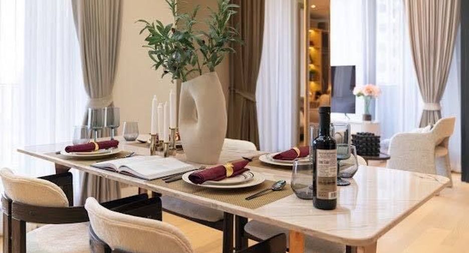 For rent 2 bedrooms condo in Huai Khwang, Bangkok
