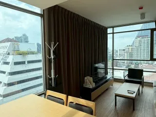 For sale and for rent studio condo in Bang Rak, Bangkok