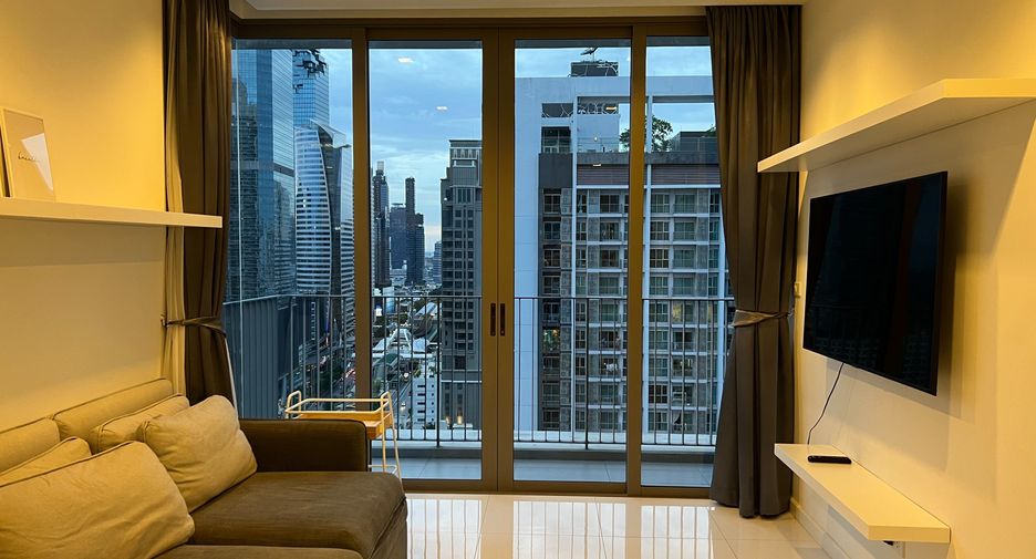 For rent 1 bed condo in Sathon, Bangkok