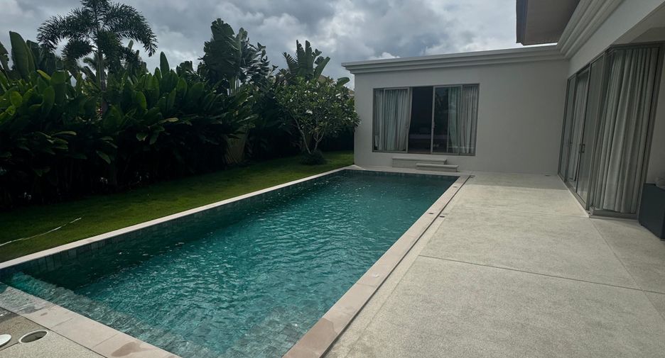 For sale and for rent 4 bedrooms villa in Thalang, Phuket