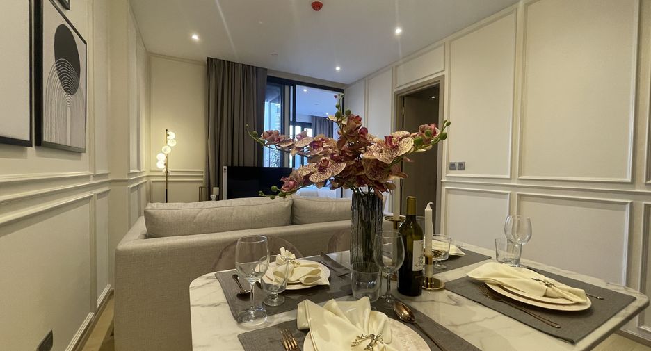For rent 1 bed condo in Huai Khwang, Bangkok