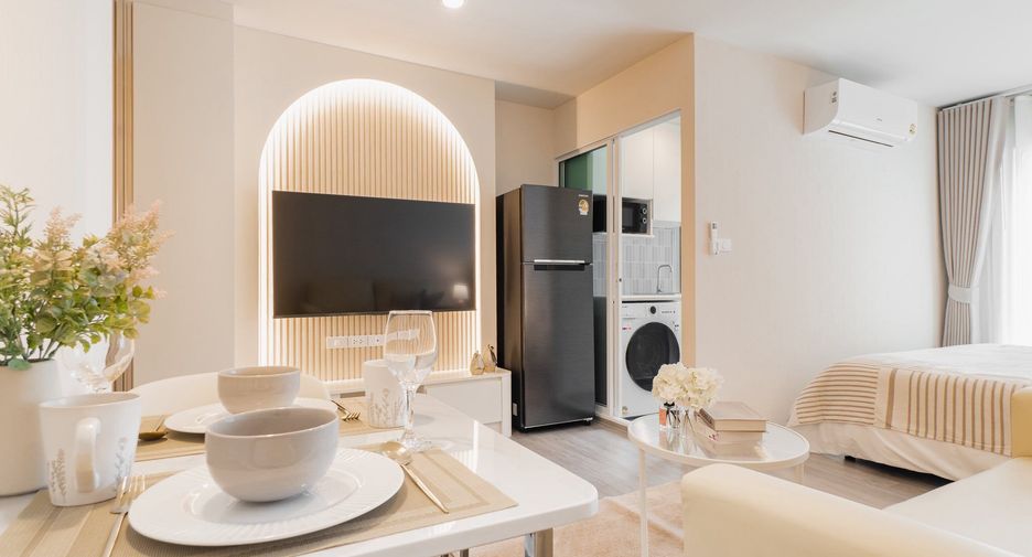 For rent studio condo in Bang Na, Bangkok