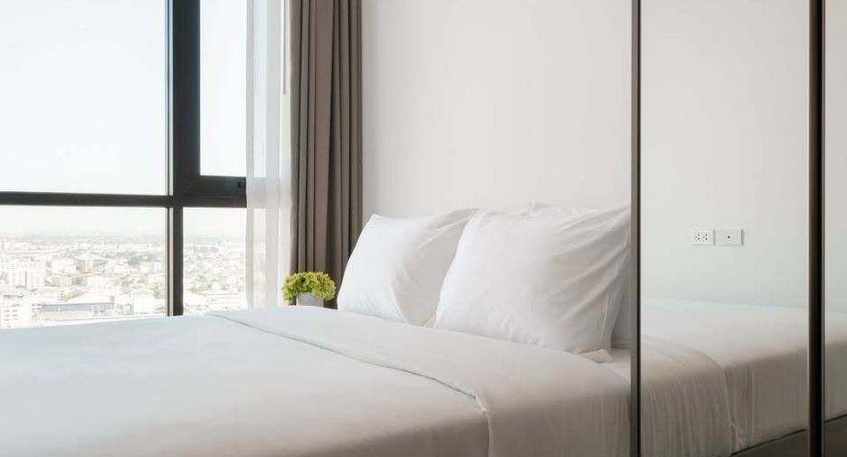 À louer 1 chambre condo à Mueang Samut Prakan, Samut Prakan